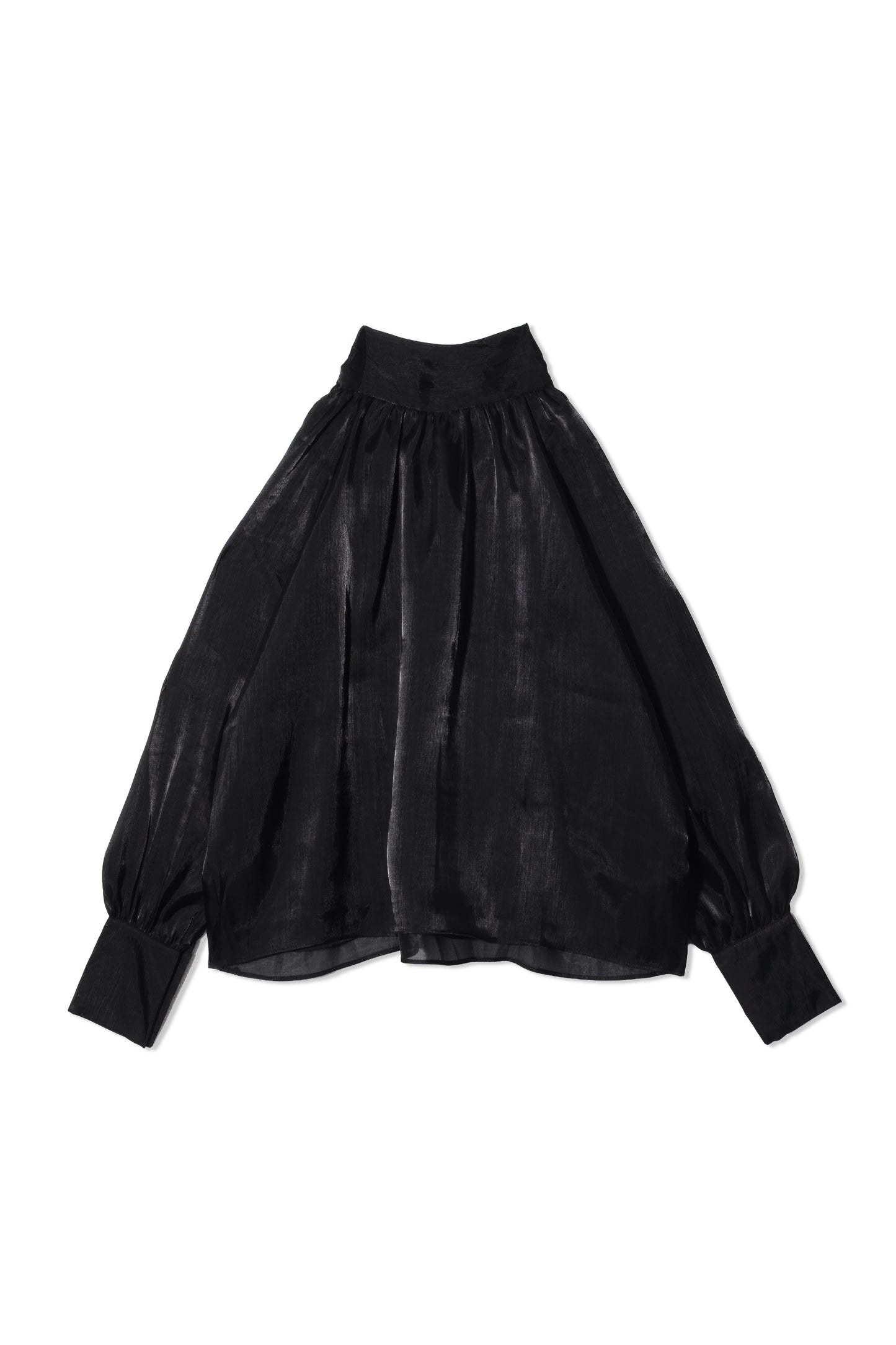 オーガンジービッグリボンブラウス