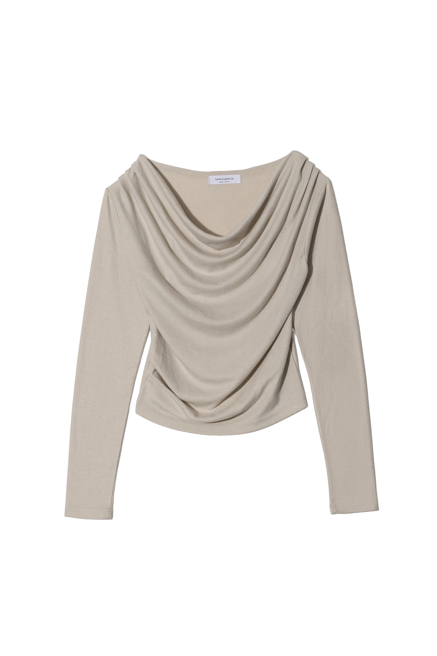 グリッタードレープロンT