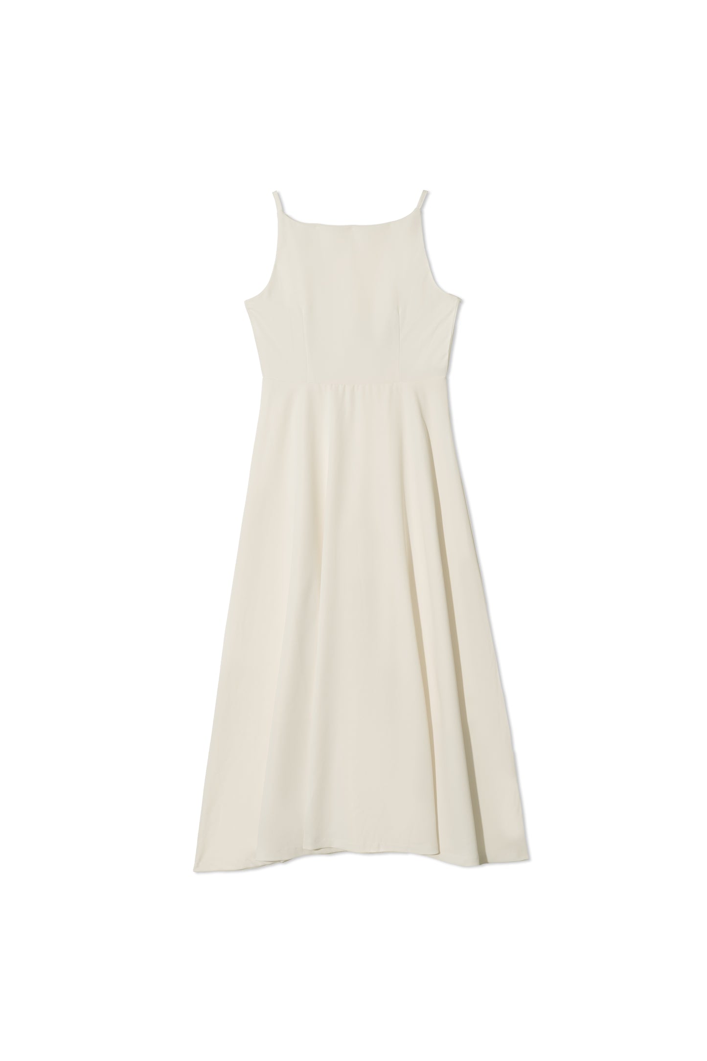 フレアロングキャミワンピ