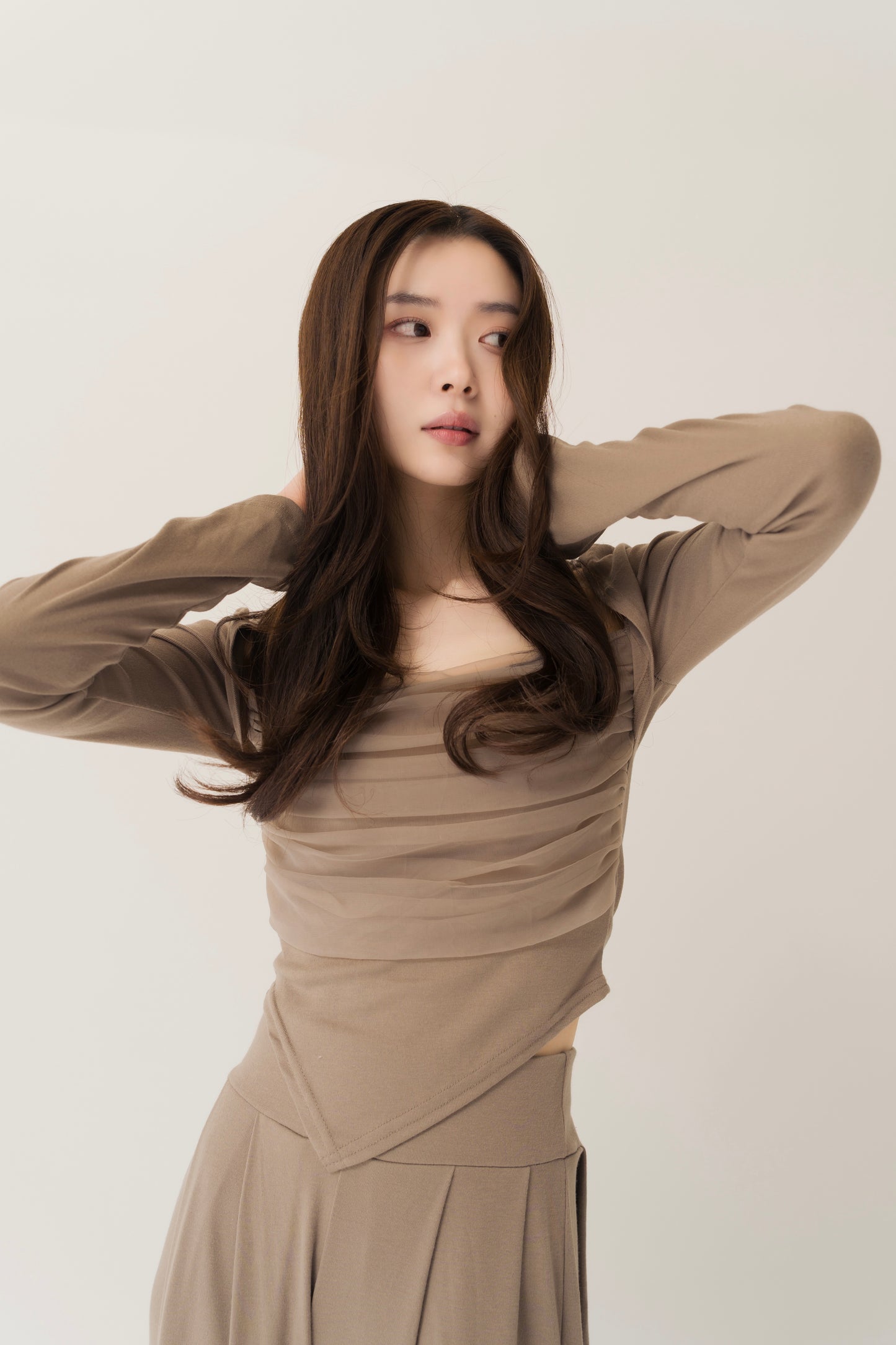 チュールトップセットアップ