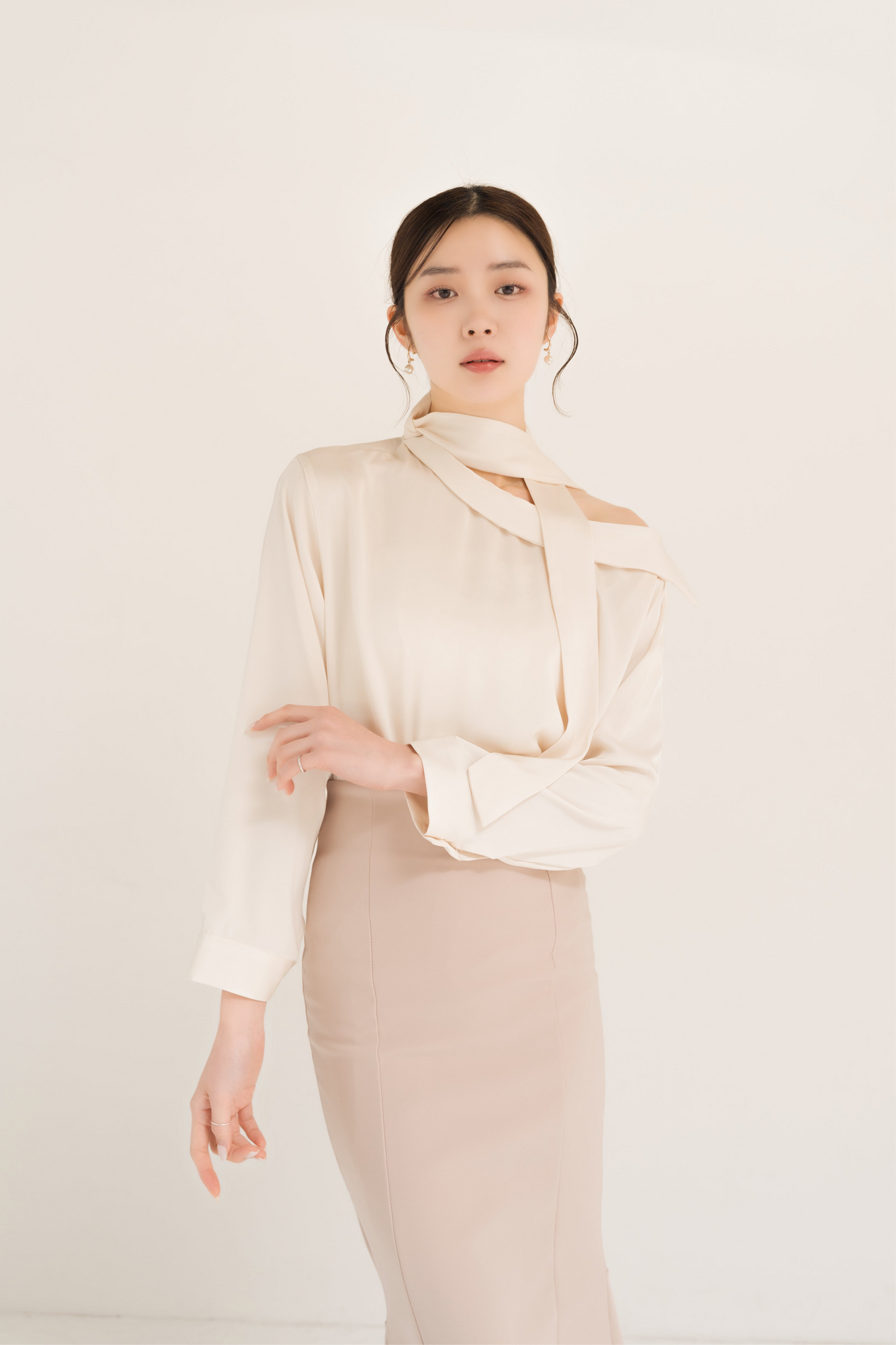 ハイウエストマーメイドスカート