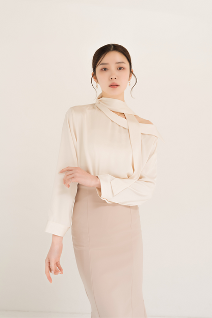 ハイウエストマーメイドスカート