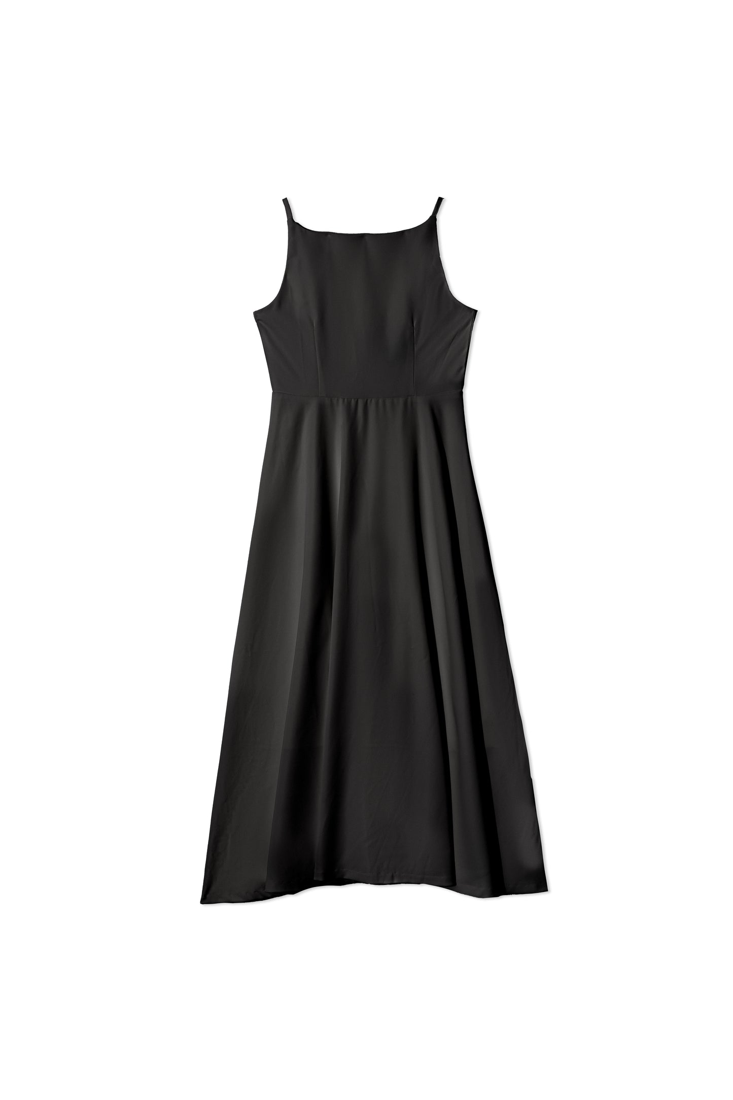 フレアロングキャミワンピ