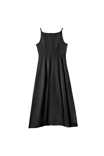 フレアロングキャミワンピ