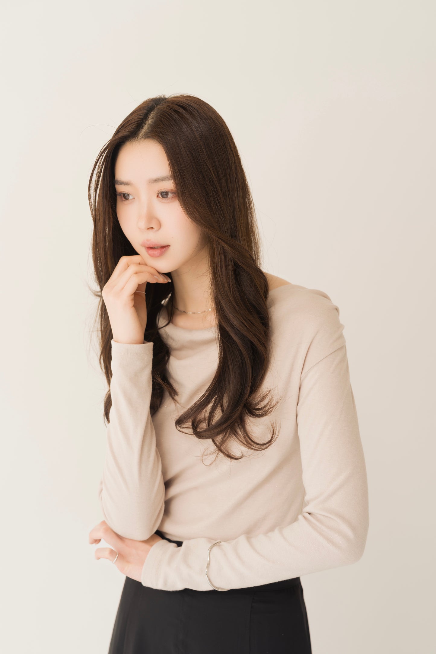 グリッタードレープロンT