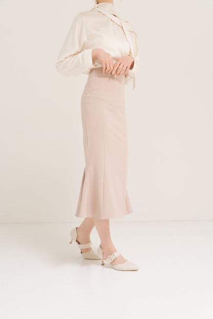 ハイウエストマーメイドスカート