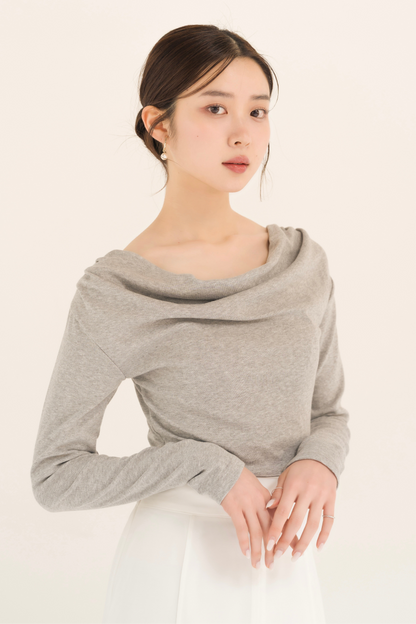 グリッタードレープロンT