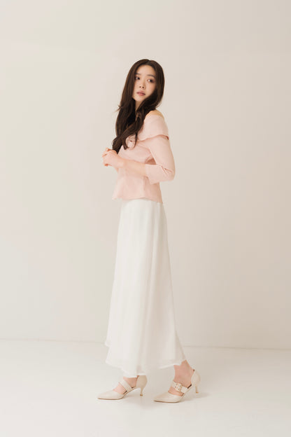 シフォンクロスブラウス
