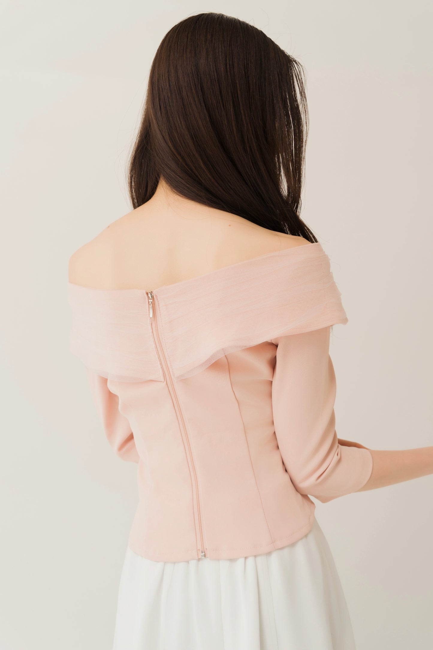シフォンクロスブラウス