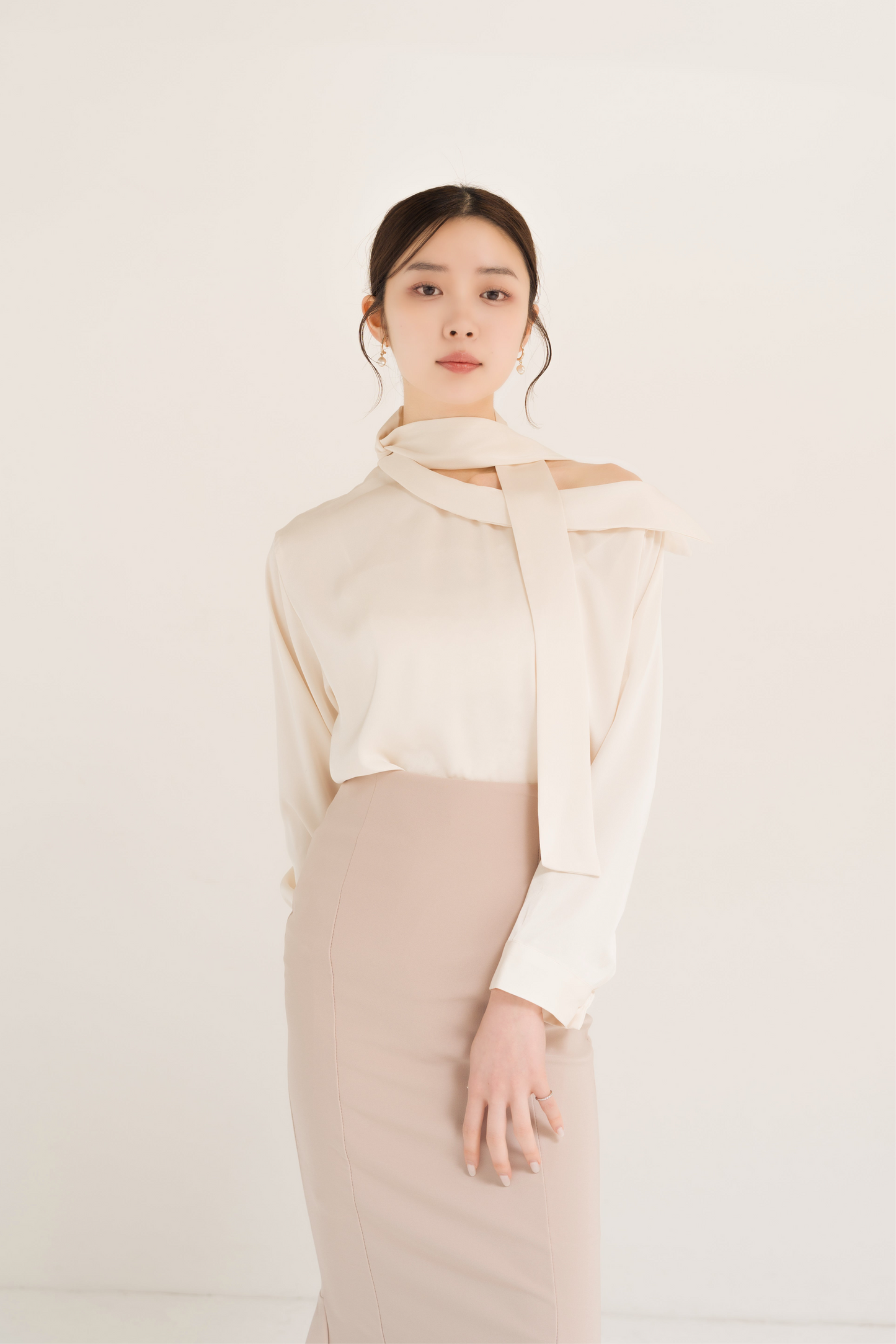 ハイウエストマーメイドスカート