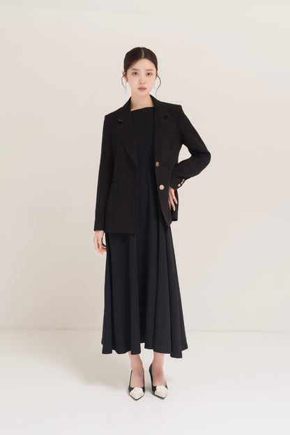 ゴールドボタンテーラードジャケット