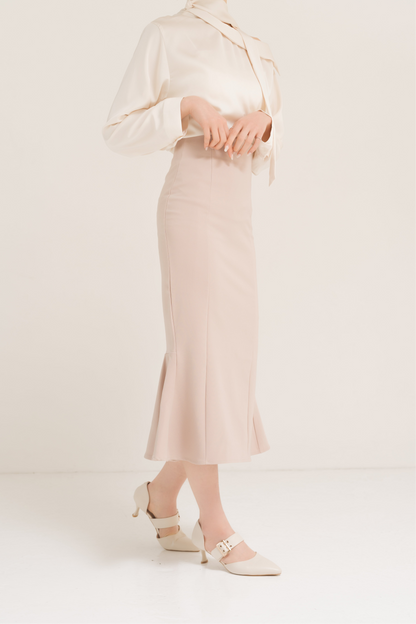 ハイウエストマーメイドスカート