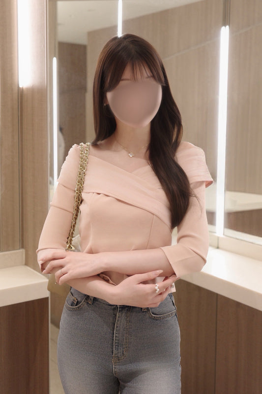 シフォンクロスブラウス