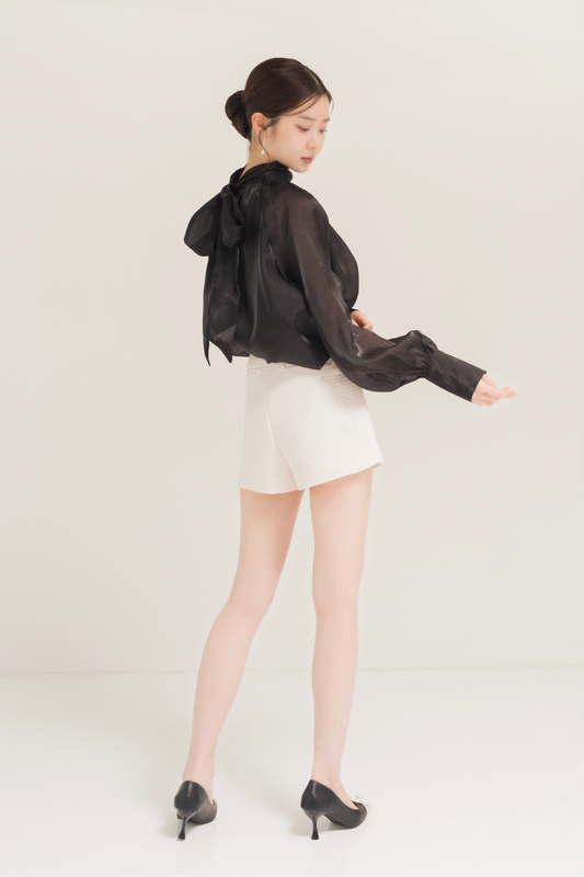 ツイードショートパンツ