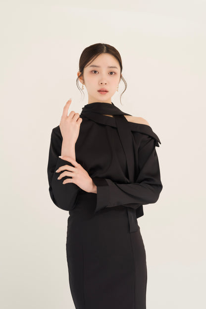 ハイウエストマーメイドスカート