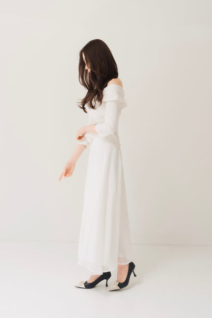 シフォンクロスブラウス