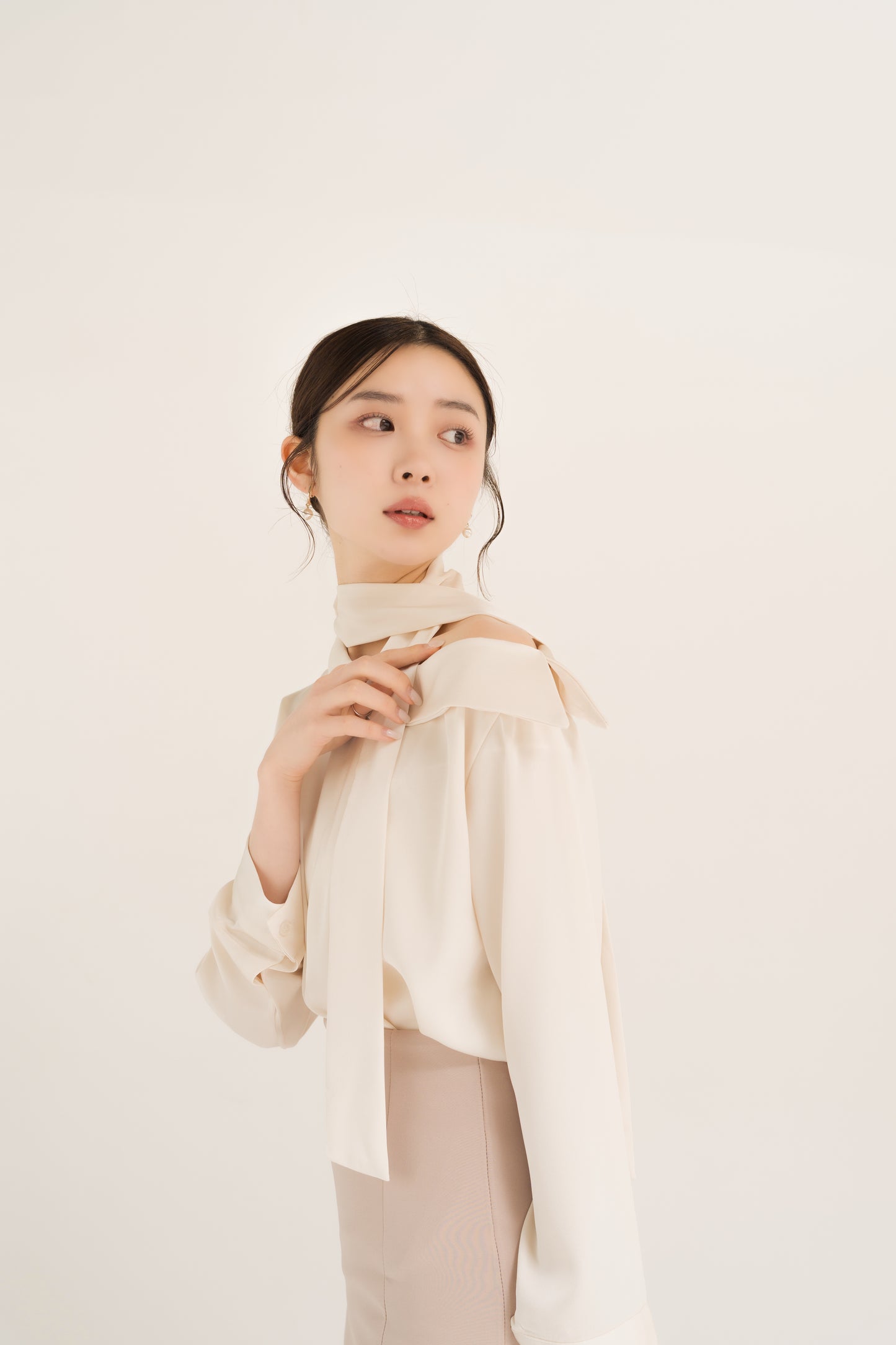 ハイウエストマーメイドスカート