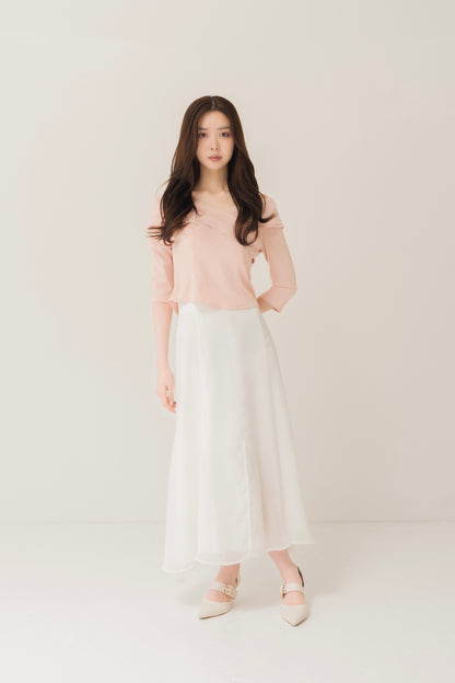 シフォンクロスブラウス