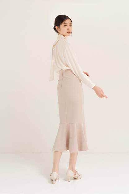 ハイウエストマーメイドスカート