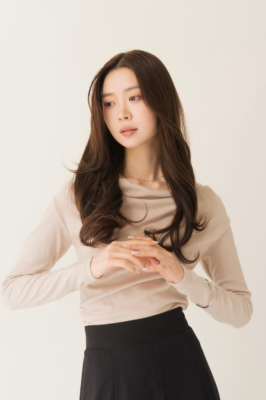 グリッタードレープロンT