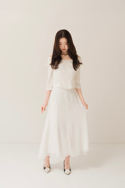 シフォンクロスブラウス