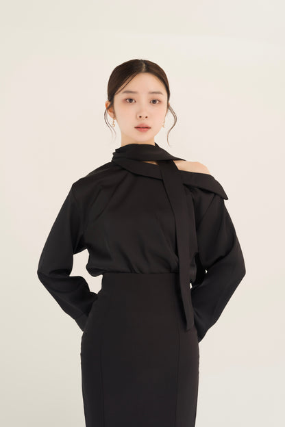 ハイウエストマーメイドスカート